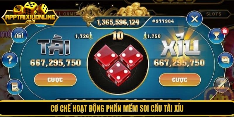 Cơ chế hoạt động phần mềm soi cầu tài xỉu
